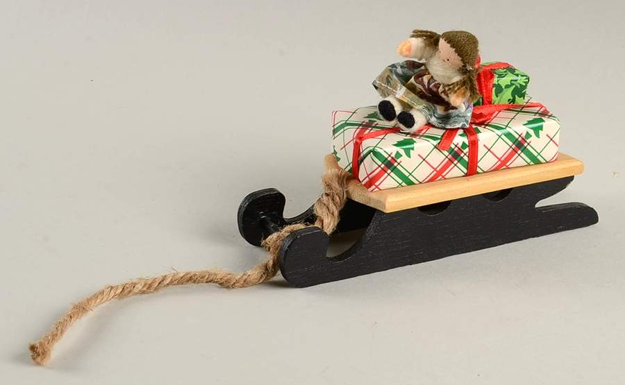 Accessories Sled With Gifts - No Box by Byers' Choice Ltd-1