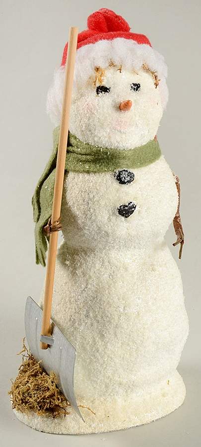 Snowmen Snowman With Shovel - No Box by Byers' Choice Ltd-1