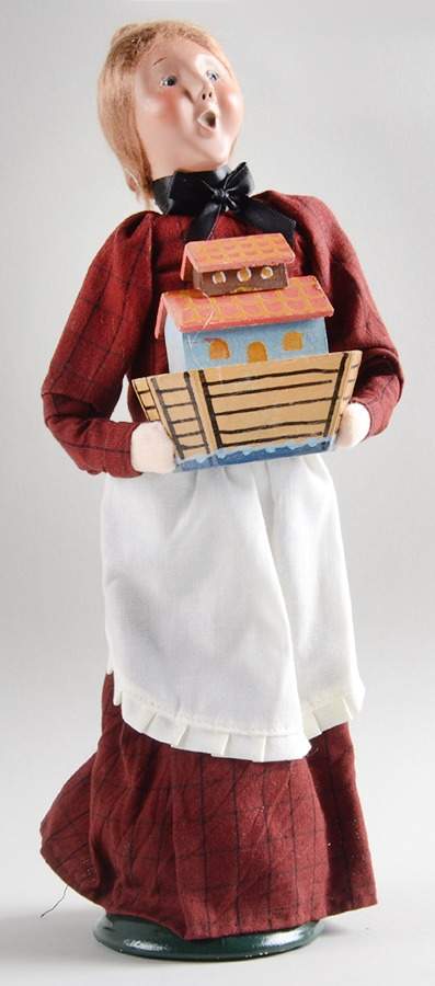 Specialty Families Noah's Ark-Woman With Ark - No Box by Byers' Choice Ltd-1