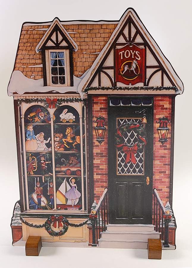 Accessories Toy Shop Display Backdrop - No Box by Byers' Choice Ltd-1