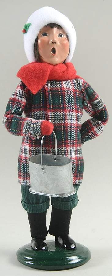 Specialty Families Feeding Birds-Boy With Bucket - No Box by Byers' Choice Ltd-1