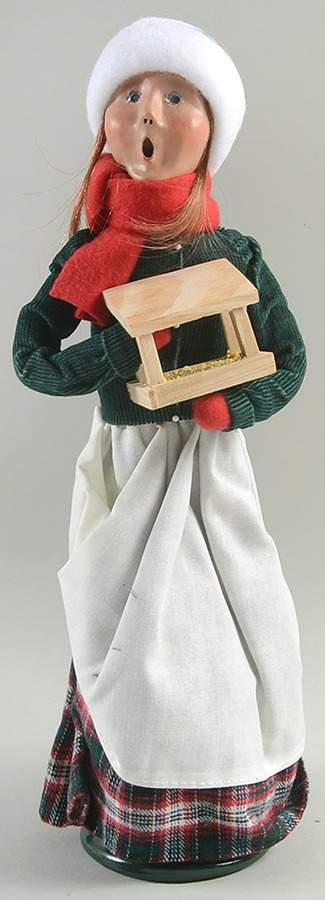 Specialty Families Feeding Birds-Woman With Feeder - No Box by Byers' Choice Ltd-1
