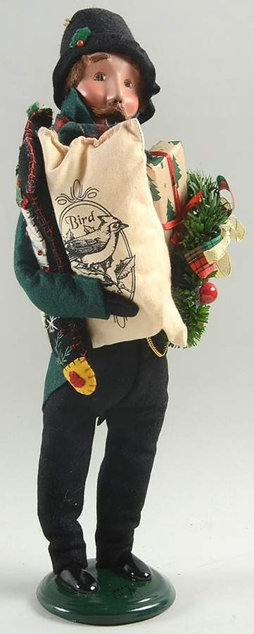 Specialty Families Bearing Gifts - Man With Birdseed - No Box by Byers' Choice Ltd-1