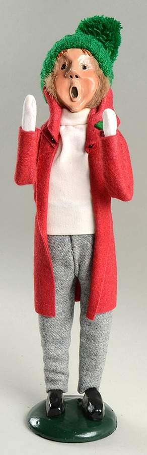 Traditional Assorted Carolers Man With Red Coat - No Box Nb1441 by Byers' Choice Ltd-1