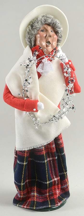 Traditional Assorted Carolers Grandmother With Garland - No Box Nb1511 by Byers' Choice Ltd-1