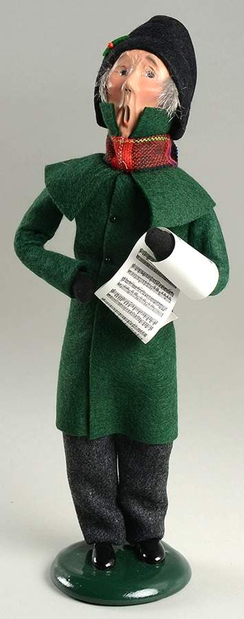 Traditional Assorted Carolers Grandfather With Music - Nb805, No Box by Byers' Choice Ltd-1