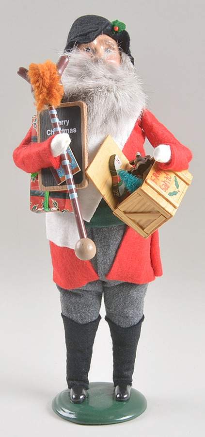 Traditional Assorted Carolers Grandfather Shopper With Toys - Nb1070, No Box by Byers' Choice Ltd-1