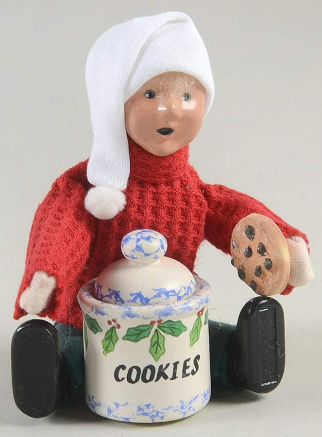 Traditional Assorted Carolers Toddler With Cookie Jar - No Box by Byers' Choice Ltd-1