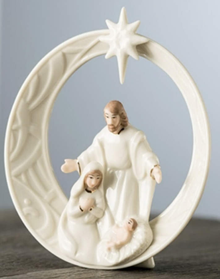 Belleek Figurines Christmas Star Nativity - Boxed by Belleek Pottery (Ireland)-1