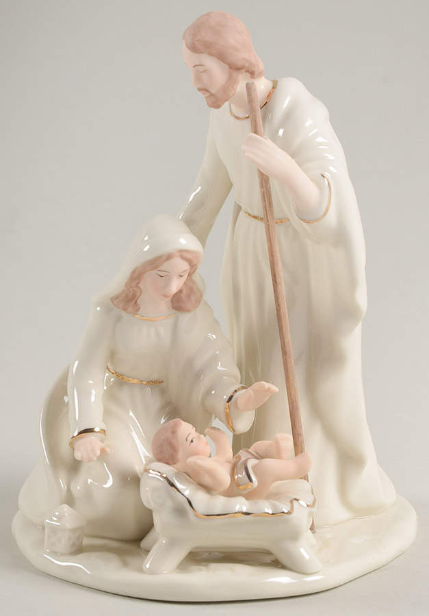 Belleek Figurines Nativity Family Small  - No Box by Belleek Pottery (Ireland)-1