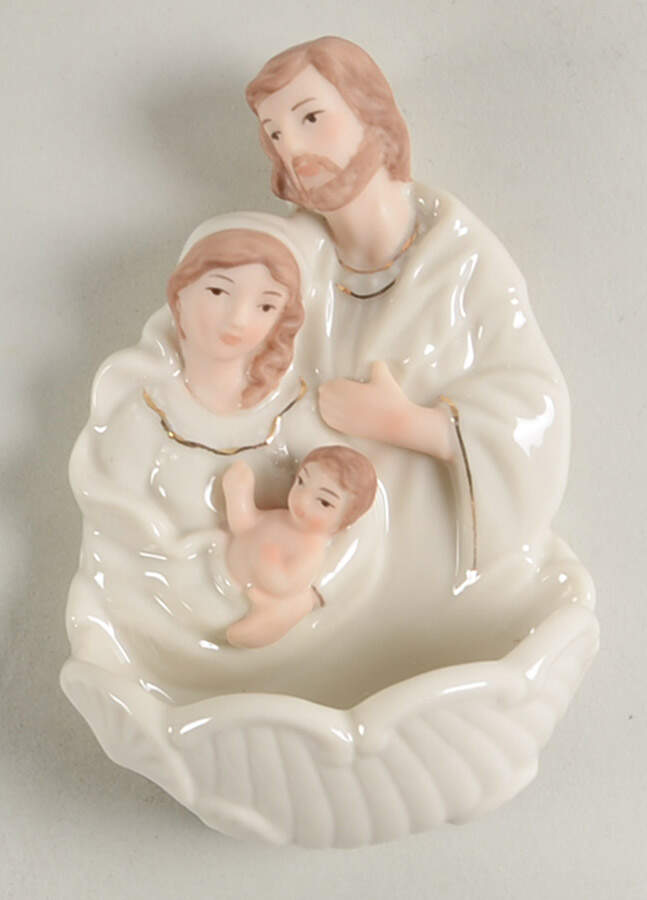 Belleek Figurines Nativity Font - Boxed by Belleek Pottery (Ireland)-1