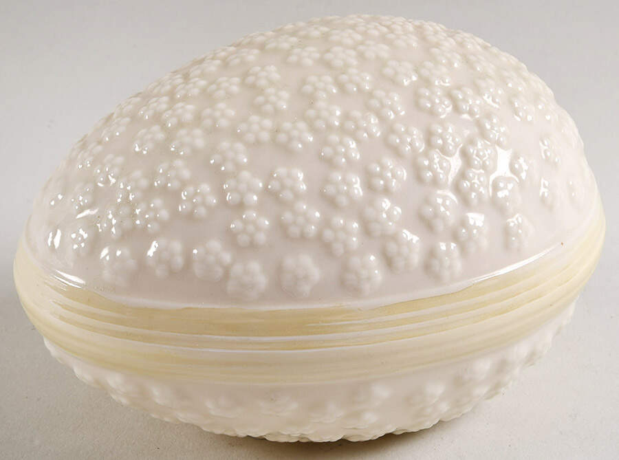 Belleek Figurines Easter Egg - No Box by Belleek Pottery (Ireland)-1