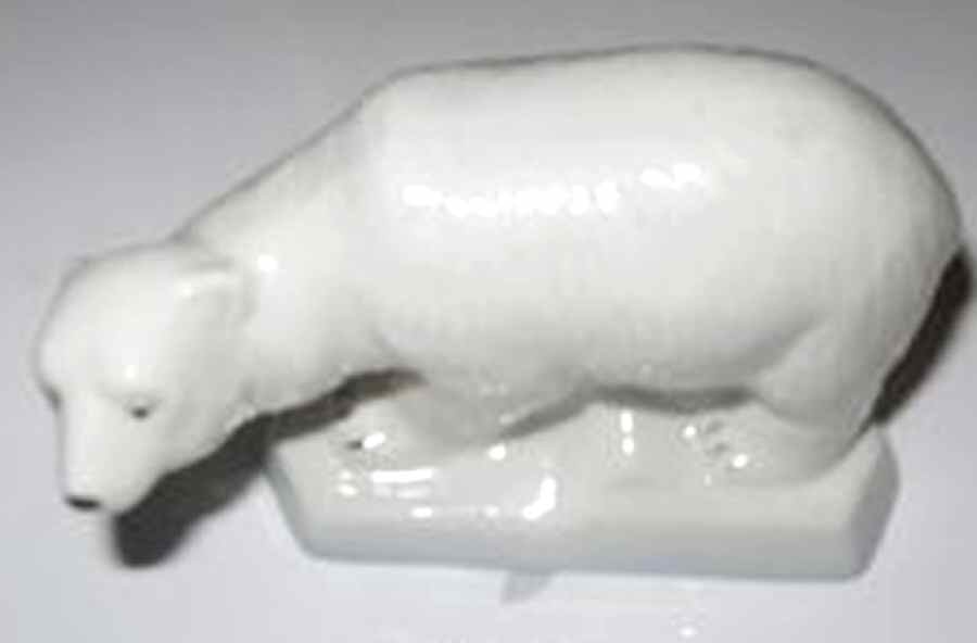 Belleek Figurines Polar Bear-Standing - Boxed by Belleek Pottery (Ireland)-1