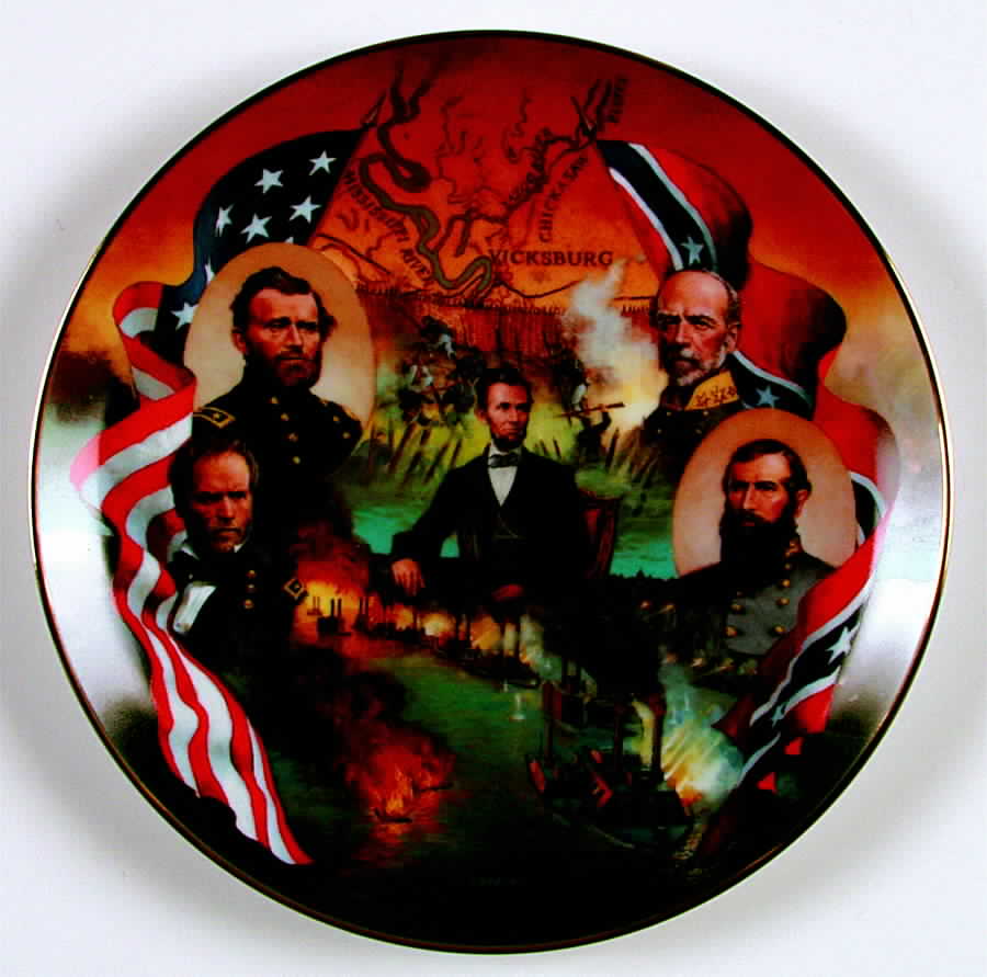 Battles of the American Civil War Vicksburg - No Box by Bradford Exchange-1
