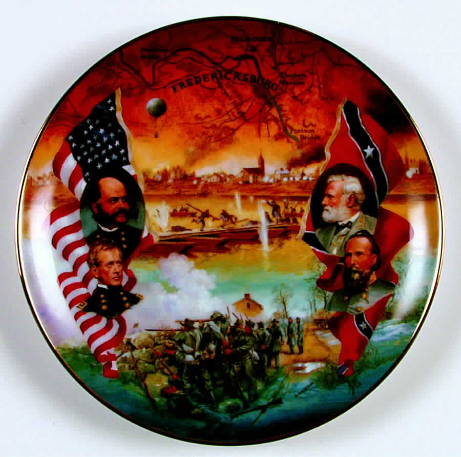 Battles of the American Civil War Fredericksburg - No Box by Bradford Exchange-1