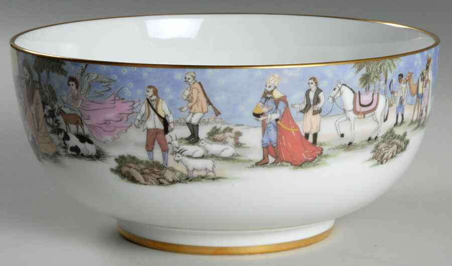 Boehm Giftware Christmas Story Bowl - No Box by Boehm-1