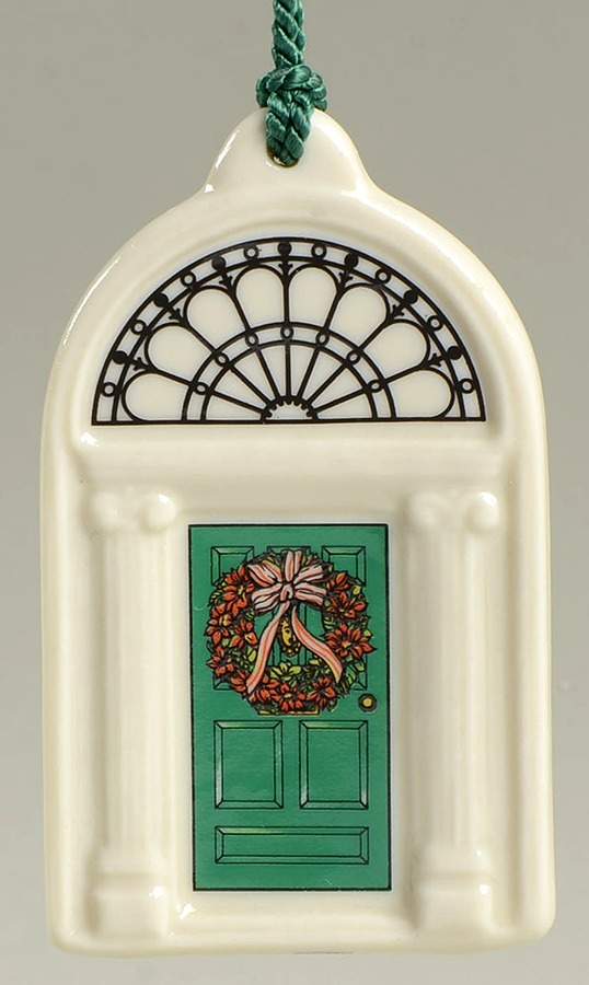 Doors of Dublin 2003 Evergreen Door - Boxed by Belleek Pottery (Ireland)-1