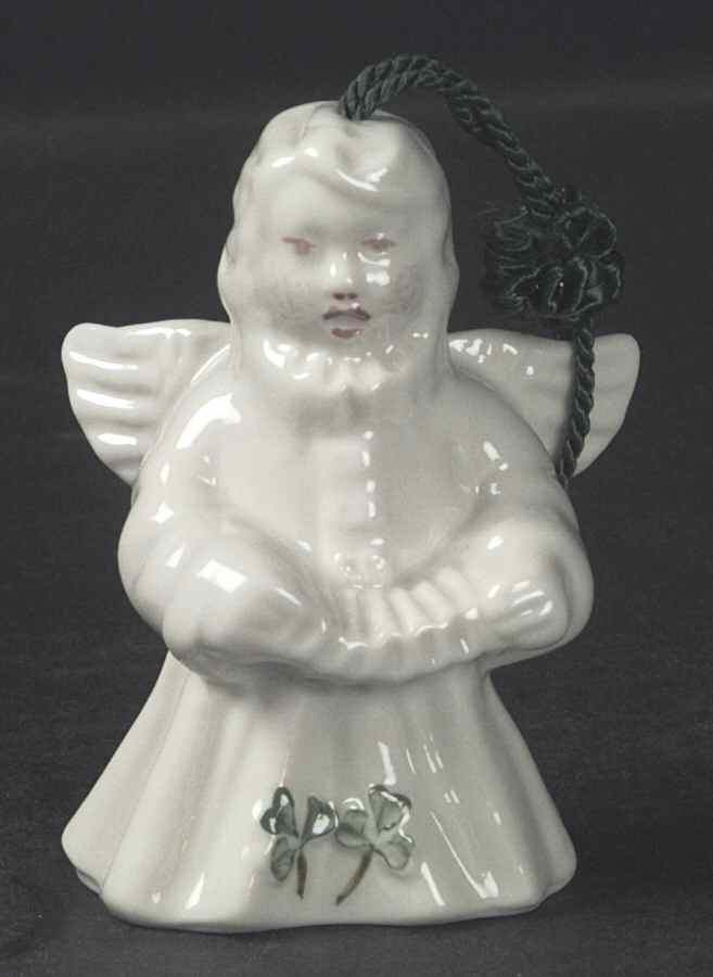 Choir of Angels Angel With Accordion - Boxed by Belleek Pottery (Ireland)-1