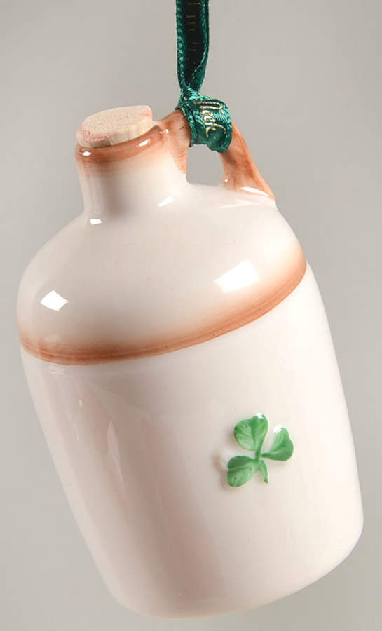 Belleek Christmas Ornament Jar - Boxed by Belleek Pottery (Ireland)-1