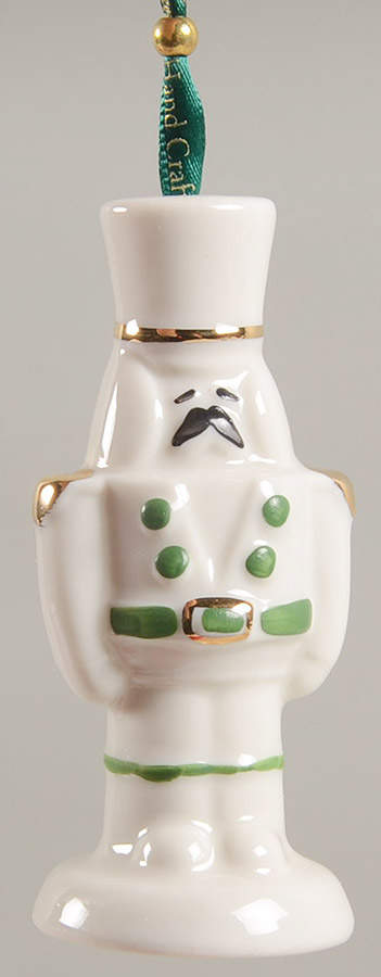 Belleek Christmas Ornament Nutcracker - No Box by Belleek Pottery (Ireland)-1