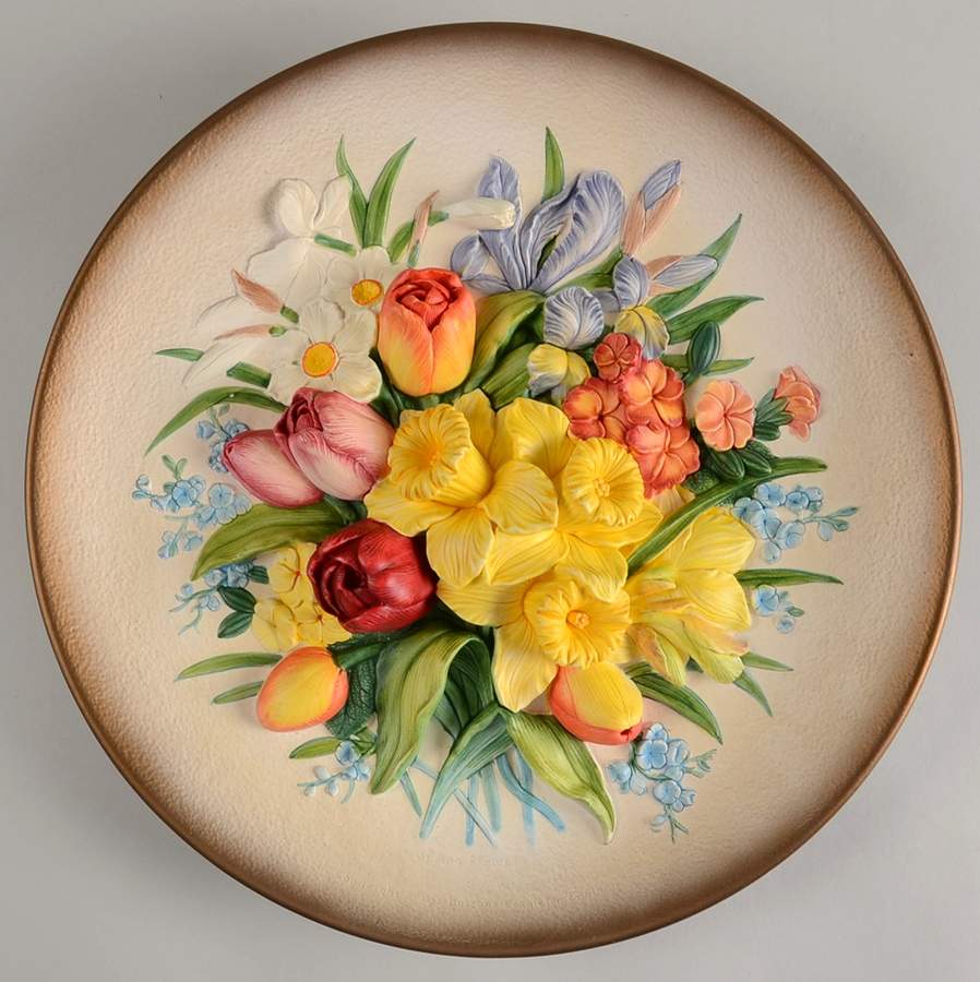 Four Seasons-14" Spring Flowers - No Box by Bossons-1