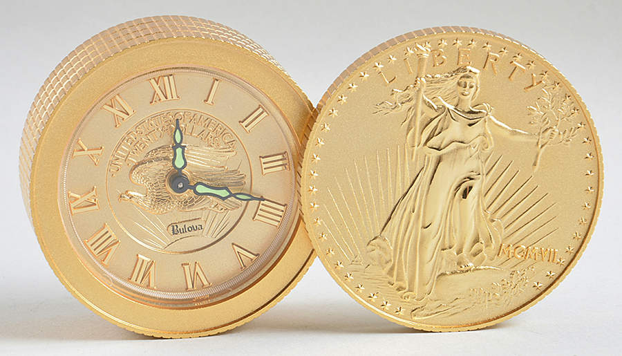 Bulova Clocks Liberty Coin - Boxed by Bulova-1