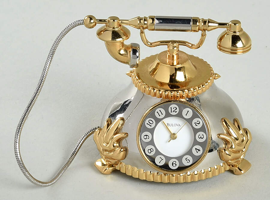 Bulova Clocks Telephone - Boxed by Bulova-1