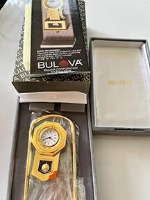 Bulova Clocks Carousel Schoolhouse Clock - Boxed by Bulova-1