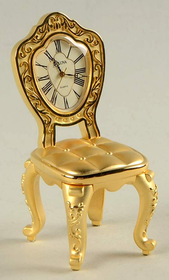 Bulova Clocks Rococo Chair - Boxed by Bulova-1