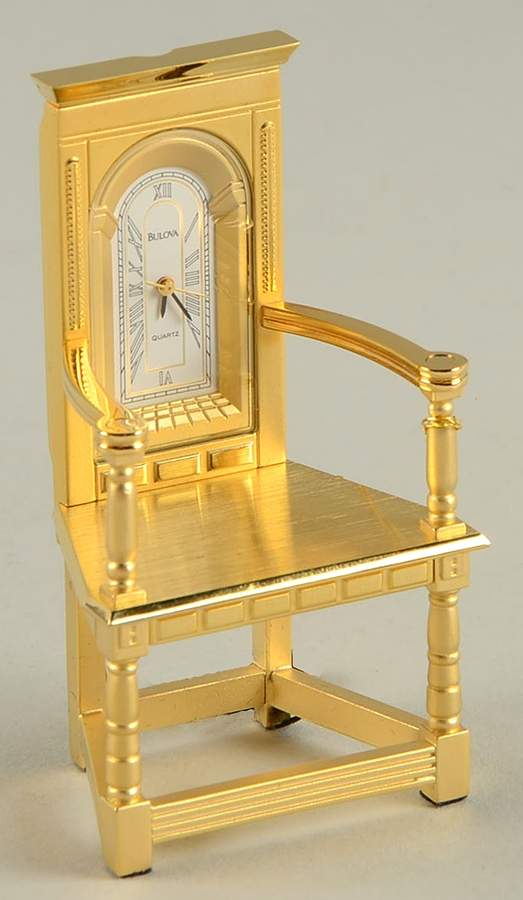 Bulova Clocks Caquetoire-Chair - With Box by Bulova-1