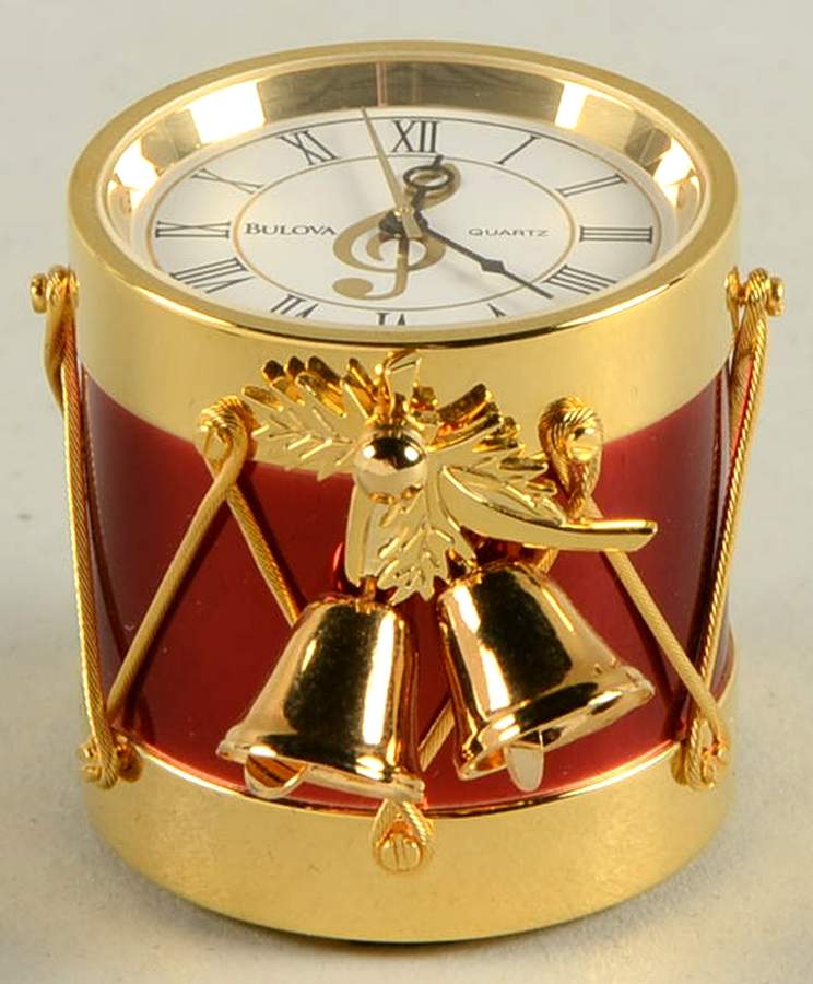 Bulova Clocks Holiday Drum - Boxed by Bulova-1