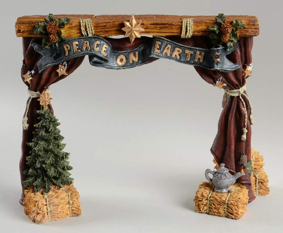 Holiday Pageant-Figurne The Stage-The School Pagent - W-8 1/2" - With Box by Boyds Bears-1