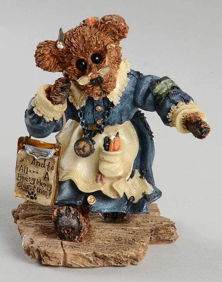 Holiday Pageant-Figurne Ms Bruin-As The Teacher - No Box by Boyds Bears-1