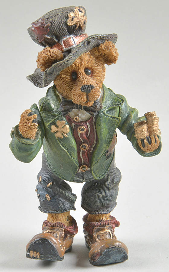 Shoebox Bears Paddy O'Beary Luck Of The Irish - Boxed by Boyds Bears-1