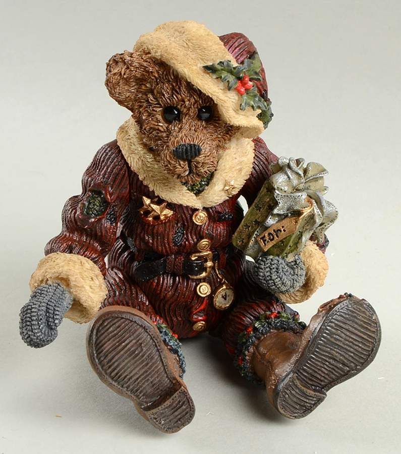 Shoebox Bears Nicholas :Uncle Nick" Grizberg - Boxed by Boyds Bears-1