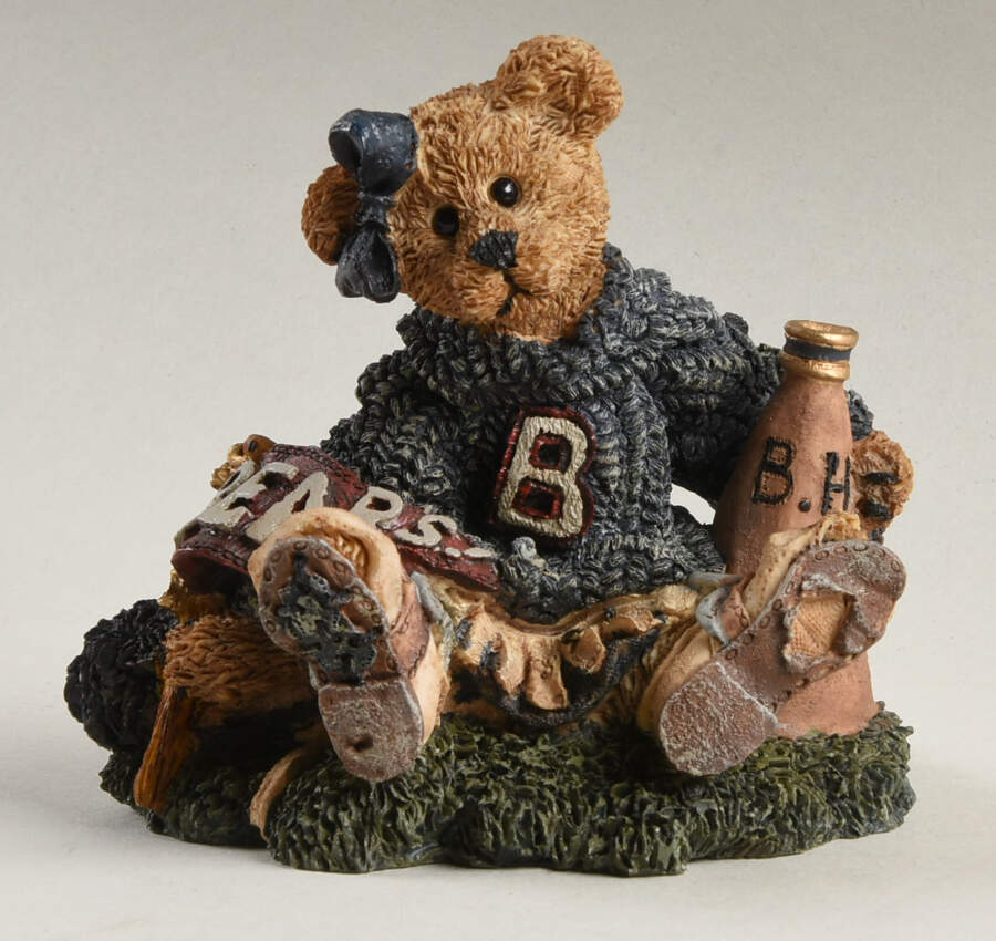 The Bearstone Collection Bailey The Cheerleader - With Box Bx322 by Boyds Bears-1