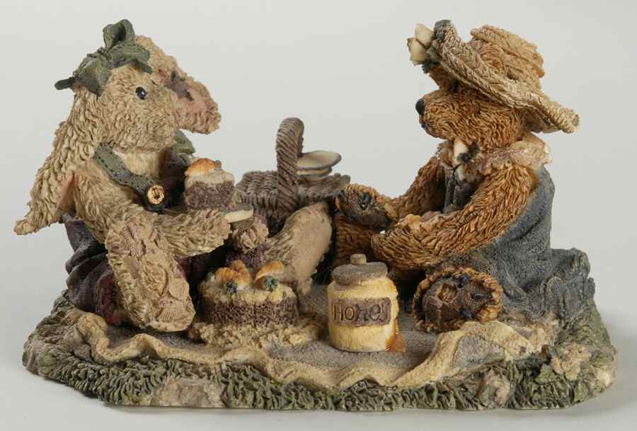 The Bearstone Collection Bailey & Emily Forever Friends - With Box Bx314 by Boyds Bears-1