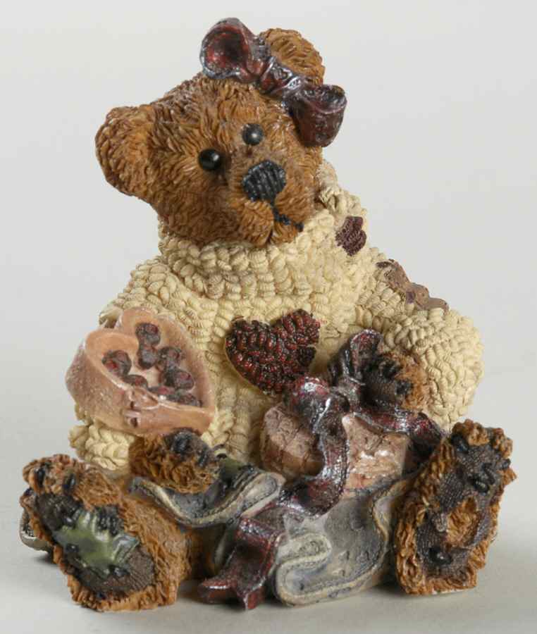 The Bearstone Collection Bailey Heart's Desire - No Box by Boyds Bears-1