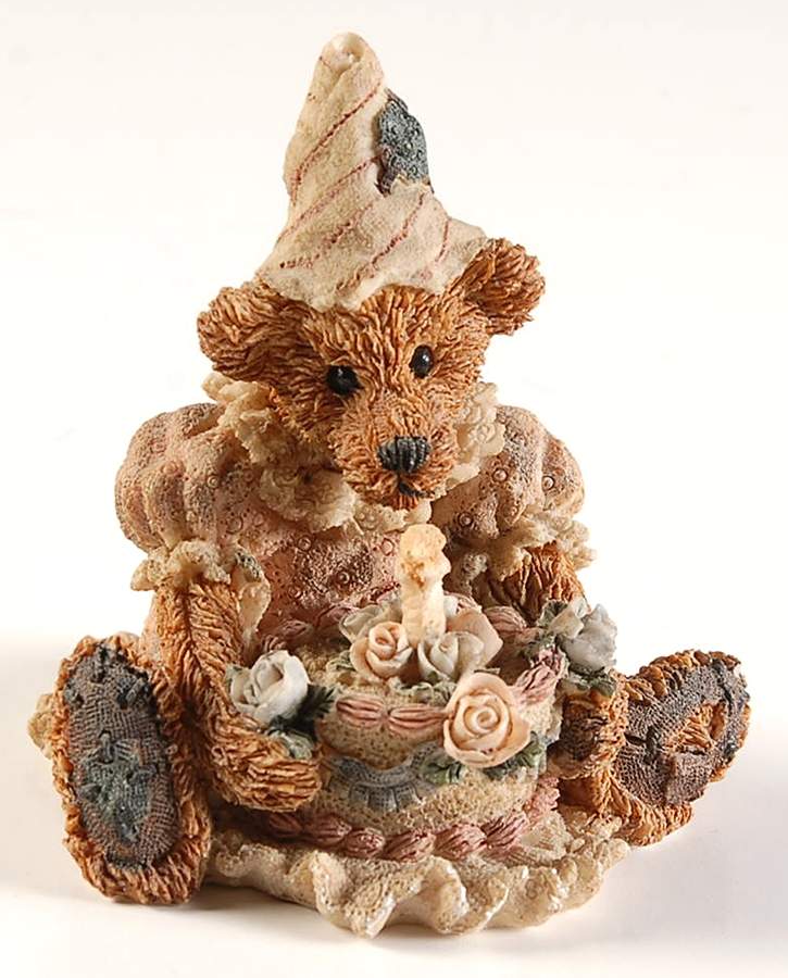 The Bearstone Collection Bailey's Birthday - With Box Bx328 by Boyds Bears-1