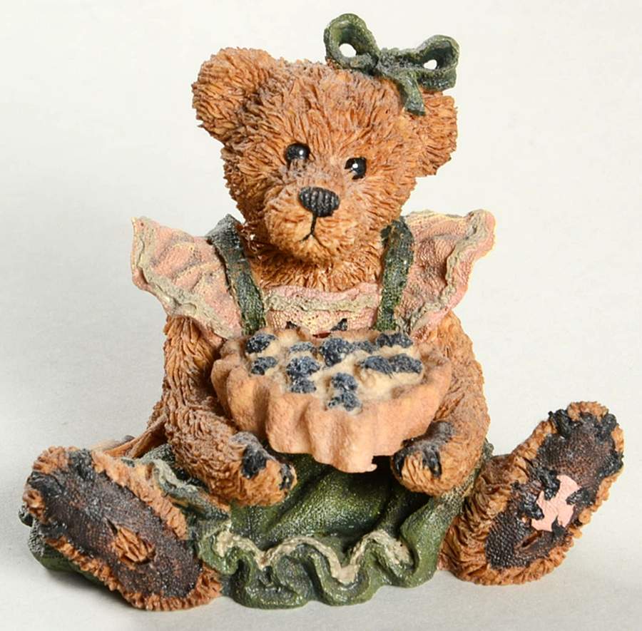 The Bearstone Collection Bailey The Baker With Sweetie Pie - No Box by Boyds Bears-1