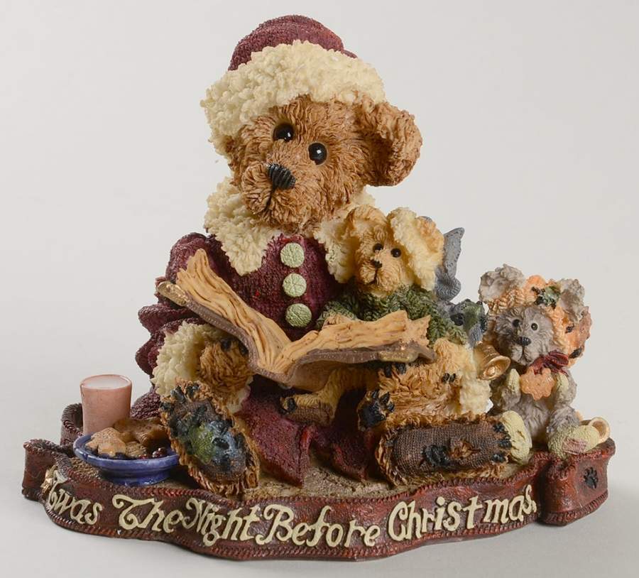 The Bearstone Collection Alexis Bearinsky-Night Before Christmas - With Box by Boyds Bears-1