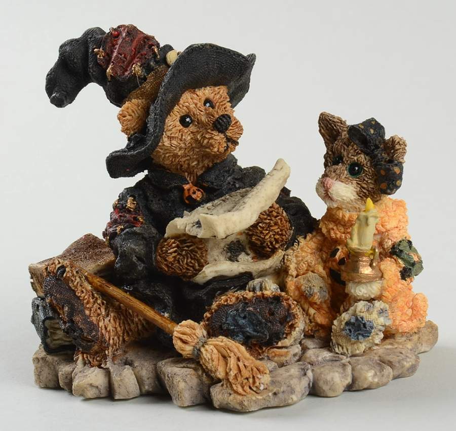 The Bearstone Collection Emma The Witchy Bear - With Box Bx360 by Boyds Bears-1