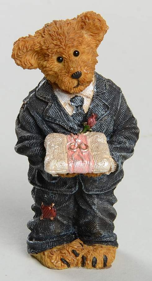 The Bearstone Collection Junior-Ring Bearer Extraordinaire - No Box by Boyds Bears-1