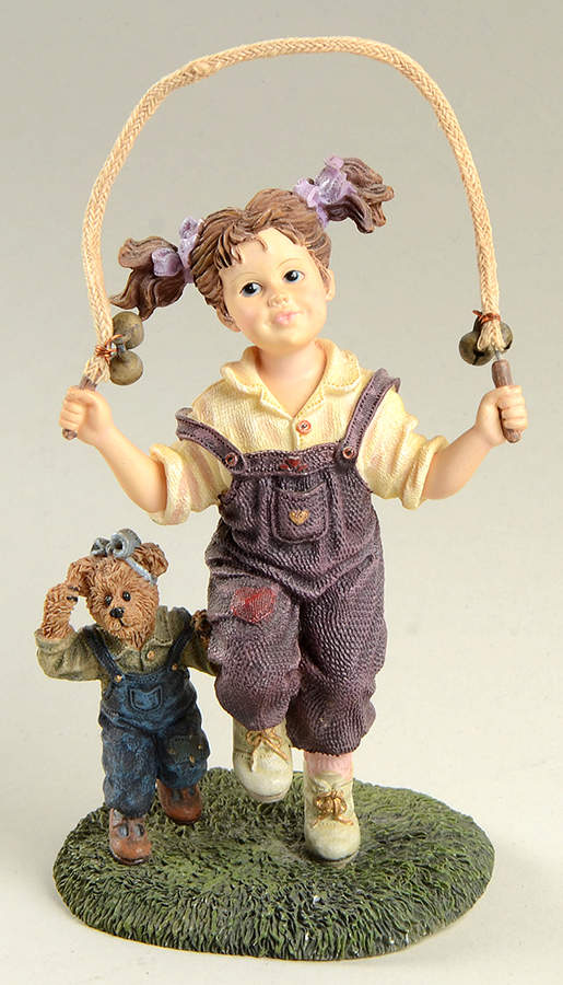 Dollstone Collection Taylor With Jumper-Playtime - Boxed by Boyds Bears-1