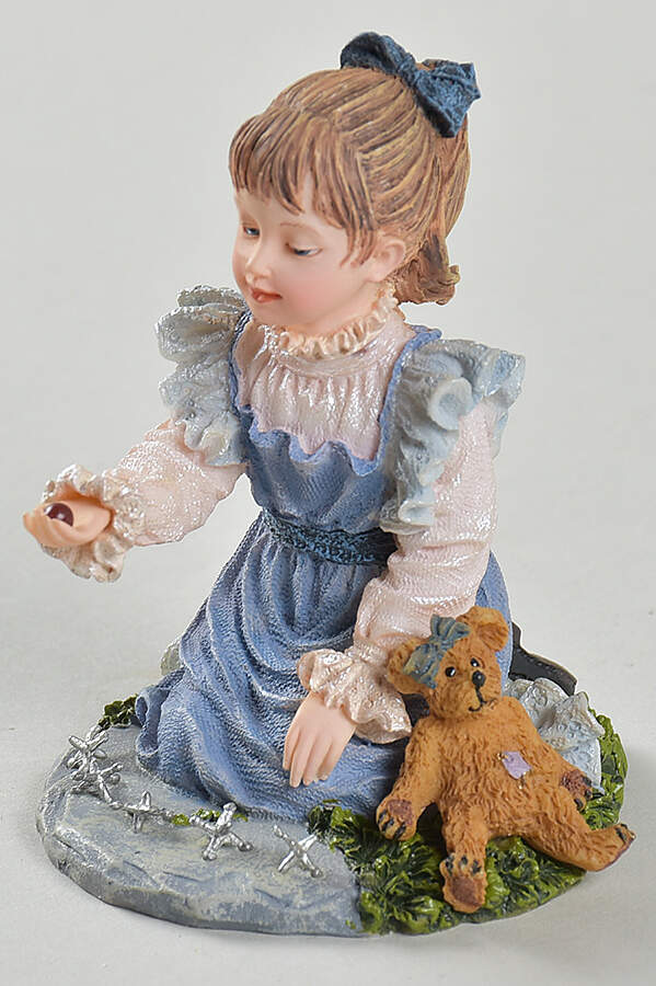 Dollstone Collection Jacqueline W/ Toosie-Old Time Fun - Boxed by Boyds Bears-1