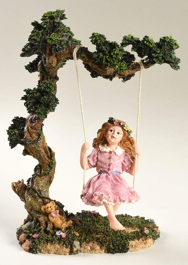 Dollstone Collection Mary Ann W/ Braxton-Touch The Sky - Boxed by Boyds Bears-1