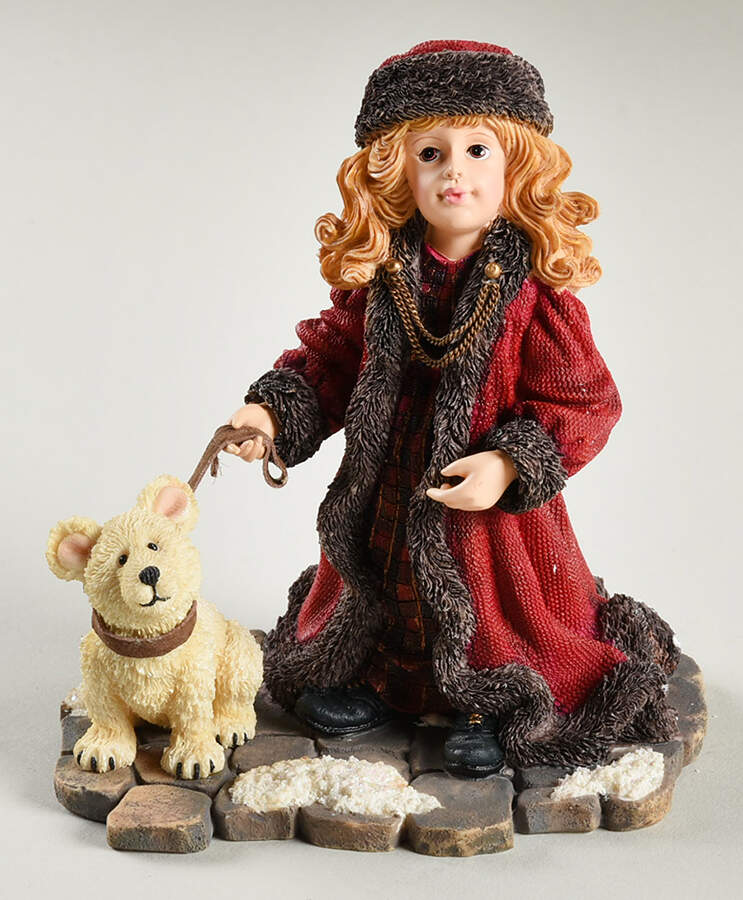 Dollstone Collection Lara With Peary-Moscow At Midnight - No Box by Boyds Bears-1