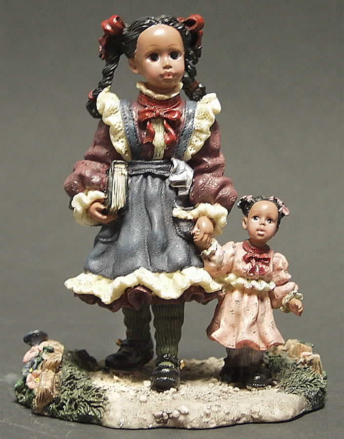 Dollstone Collection Natalie With Joy-Sunday School - Boxed by Boyds Bears-1
