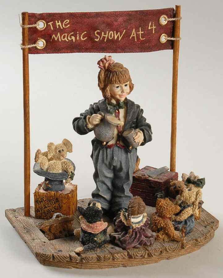 Dollstone Collection Amazing Bailey Magic Show At 4 - No Box by Boyds Bears-1