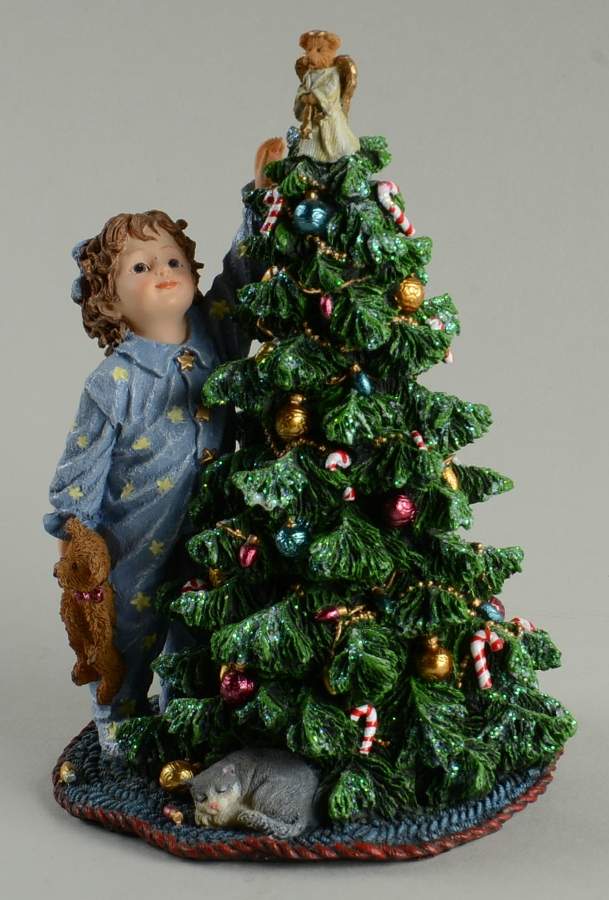 Dollstone Collection Holly Tippy-Toe Trimming - No Box by Boyds Bears-1